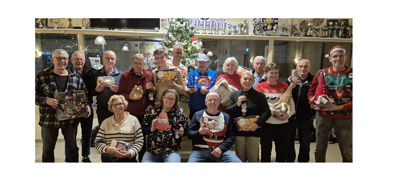 21-12-2025: KERSTTOERNOOI GEWONNEN DOOR PIETER EN ASTRID