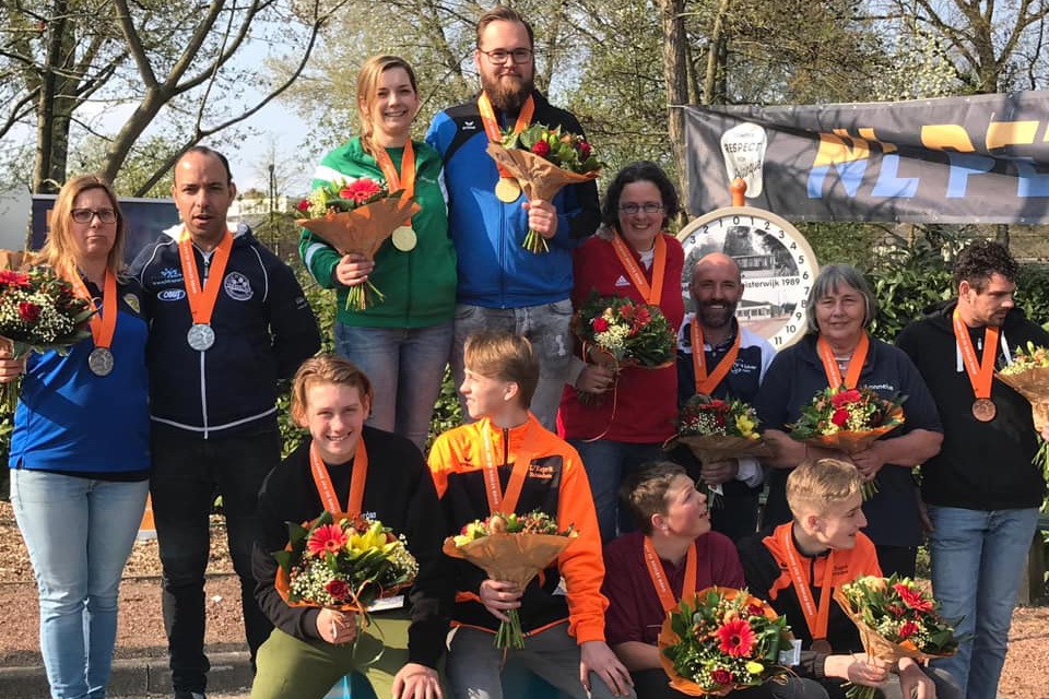 14-04-2019: CARINA 3E PLAATS VROUWEN EN ESSA 2E PLAATS HEREN BIJ NK-TAT