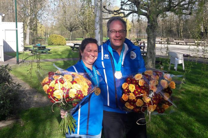 31-03-2019: ERIK TELKAMP EN SANDY RIKKERS DISTRICTSKAMPIOENEN TÊTE-À-TÊTE